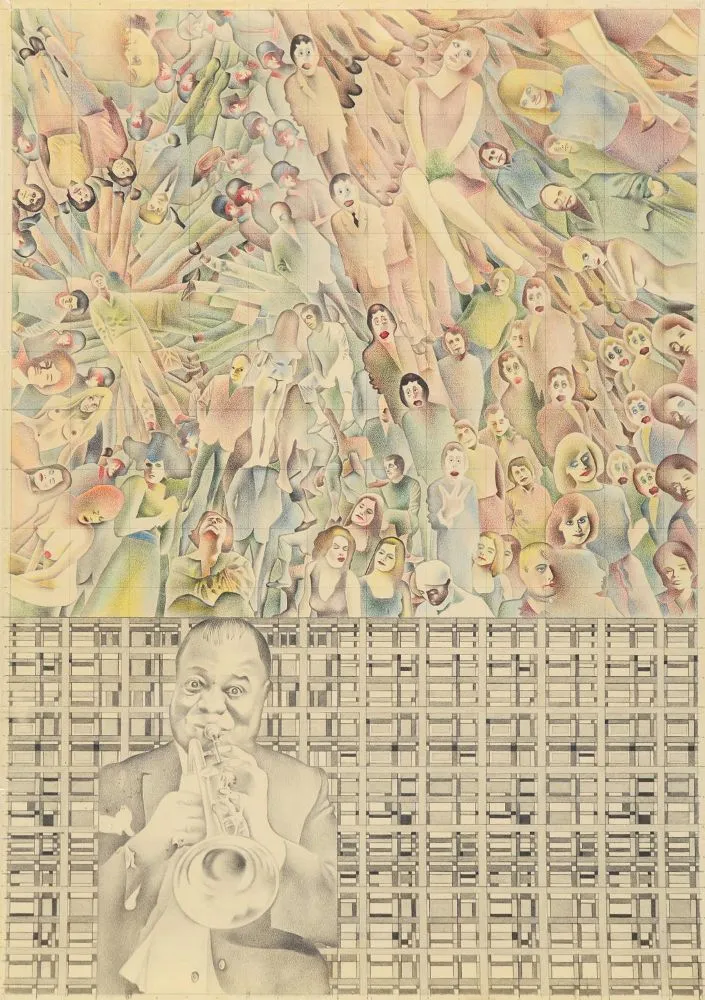 Scharf, Lothar – (1942 Darmstadt - Greifenstein 2009) attributed