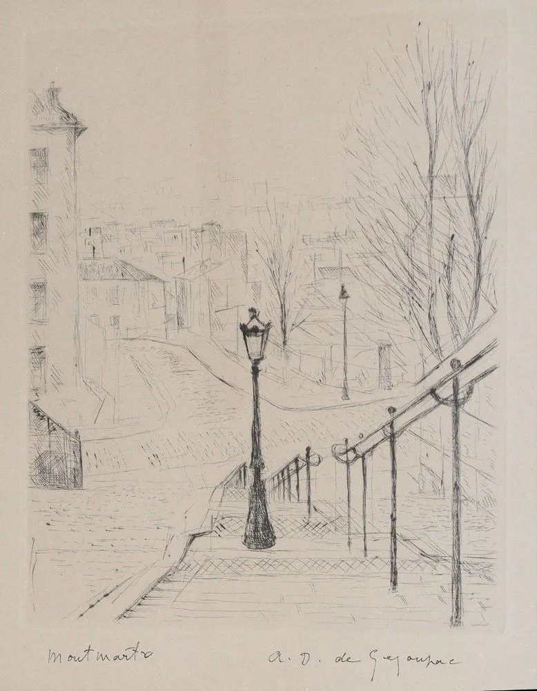 Segonzac, André Dunoyer de – (1884 Boussy-Saint-Antoine - Paris 1974)