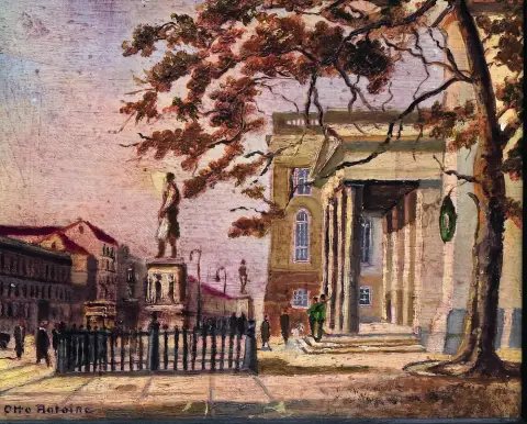 Antoine, Otto (1865 Koblenz - 1951 Unteruhlingen) – Berlin - Unter den Linden
