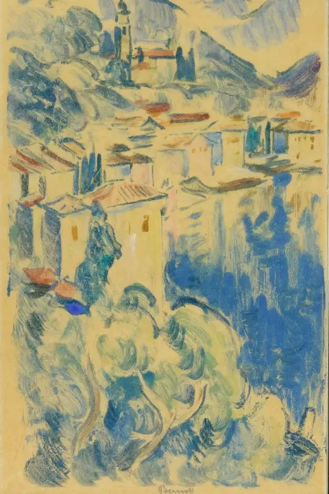 Berndt, Siegfried (1880 Görlitz - 1946 Drážďany) – Město u Gardského jezera
