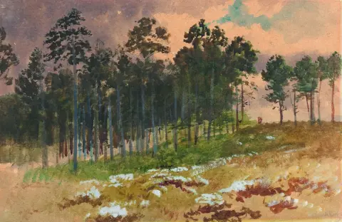 Leistikow, Walter (1865 Bromberg - 1908 Schlachtensee) – Lesní partie
