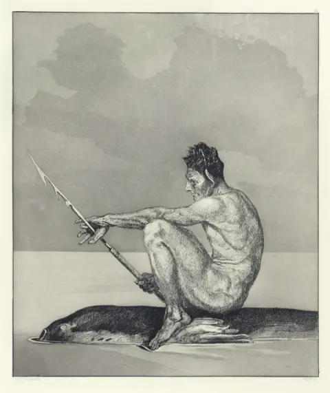 Klinger, Max (1857 Leipzig - 1920 Großjena) – Eva und die Zukunft - Opus III (1889). Planche IV. Eau-forte et aquatinte