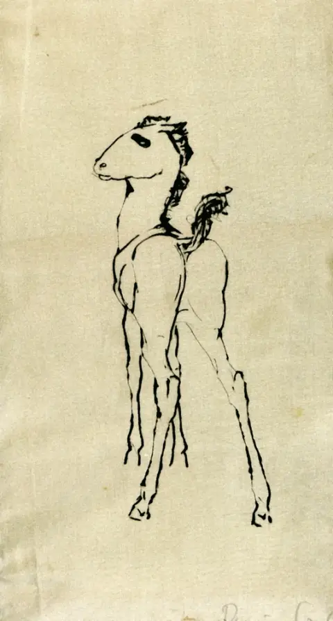 Sintenis, Renée (1888 Glatz/Slezsko - 1965 Berlín) – Stojící hříbě
