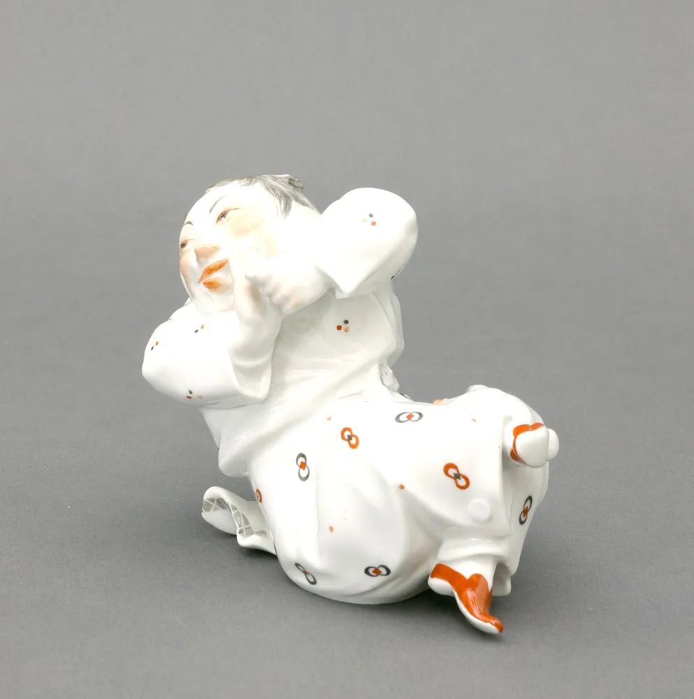 Figurka, KPM Berlín, kolem 1958 Šibal