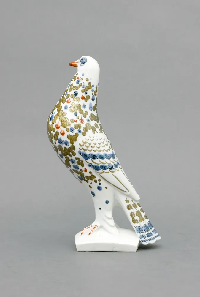 Figurka, Míšeň, 2. pol. 20. stol. Holub