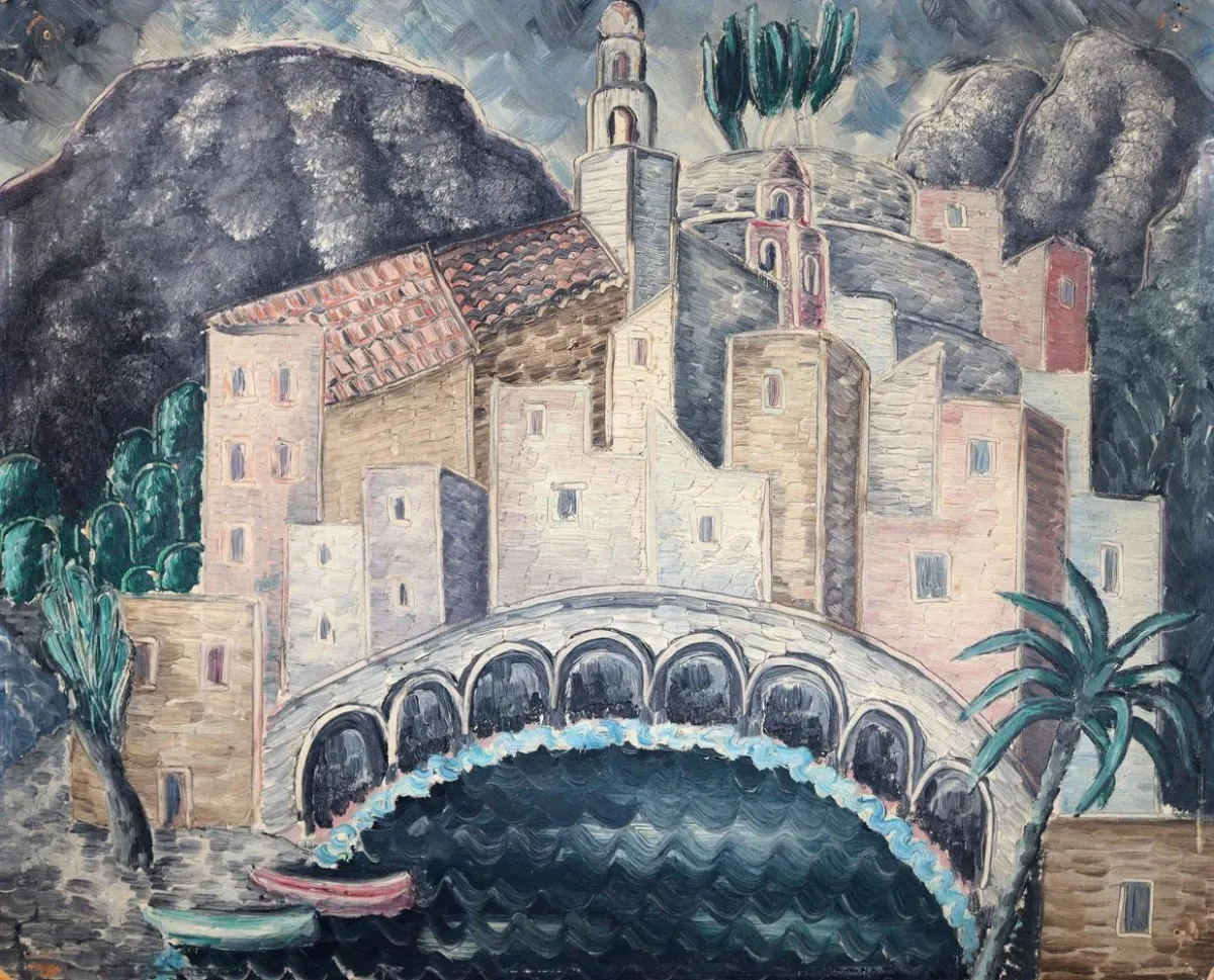 Spätexpressionistische – Landschaft