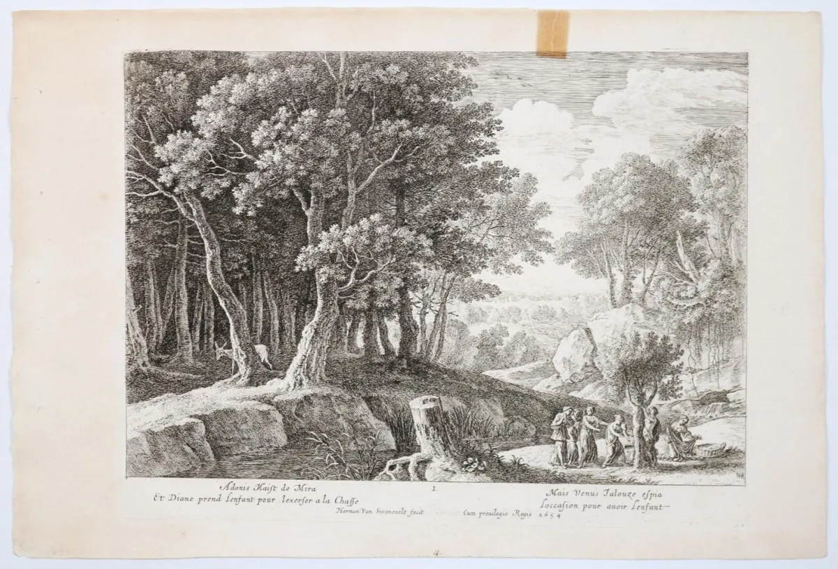 Swanefelt, Hermann van – (vers 1600 Woerden près d'Utrecht - Paris 1655)