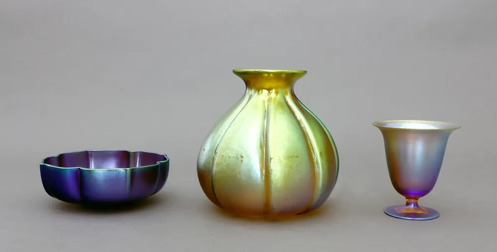Vase, WMF Myra, Geislingen, 1936 Verre incolore