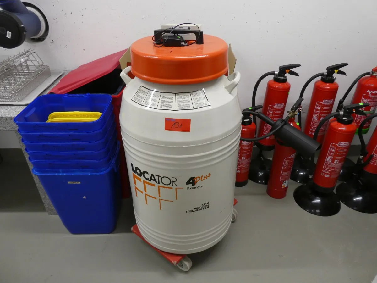 Nitrogen tank Thermo Scientific Locator 4Plus Thermolyne