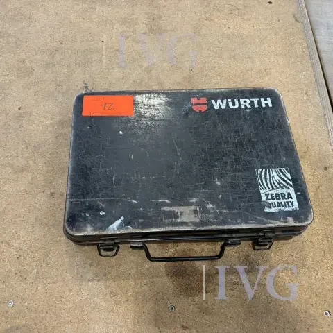 Socket set WÜRTH Zebra