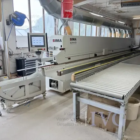 Edge banding machine IMA Advantage 500L with LIGMATECH ZHR return system