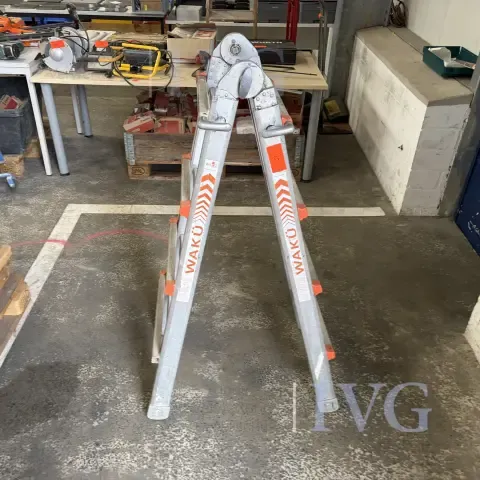 Aluminium trap ladder WAKÜ