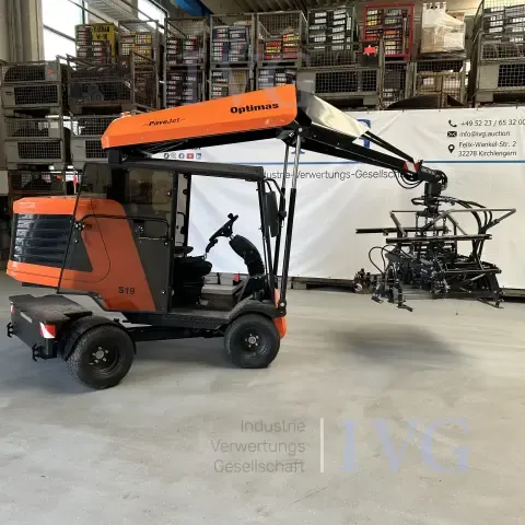 Машина для укладки плитки OPTIMAS PaveJet S19