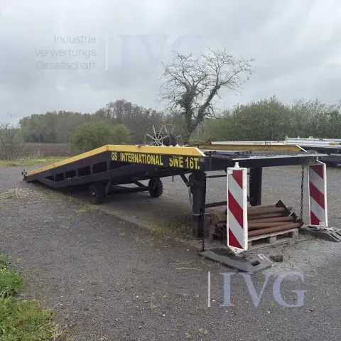 Mobilní nakládací rampa GS INTERNATIONAL GS-SWE-16T