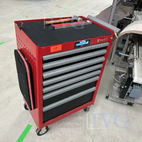 Gereedschapskar (rood/zwart) WÜRTH