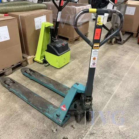 Gabelhubwagen (türkis) AMEISE HPT A 20 Quicklift