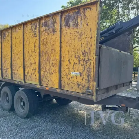Tipping trailer L. HANZEN FAHRZEUGBAU THK12