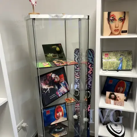 Vitrine en verre