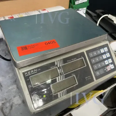 Digital platform scale KERN CXB