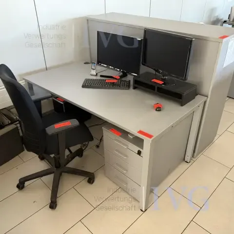 Psací stůl (šedý)