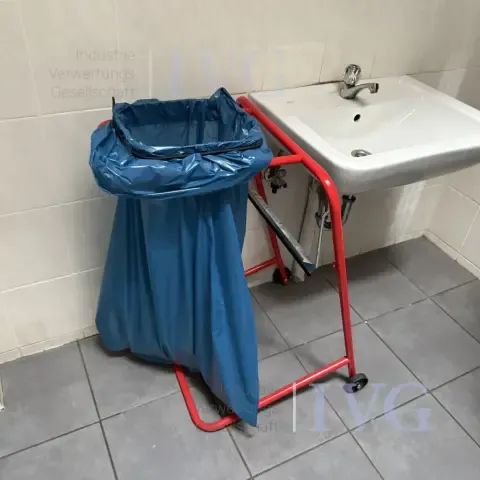 Stojan na odpad (červený)