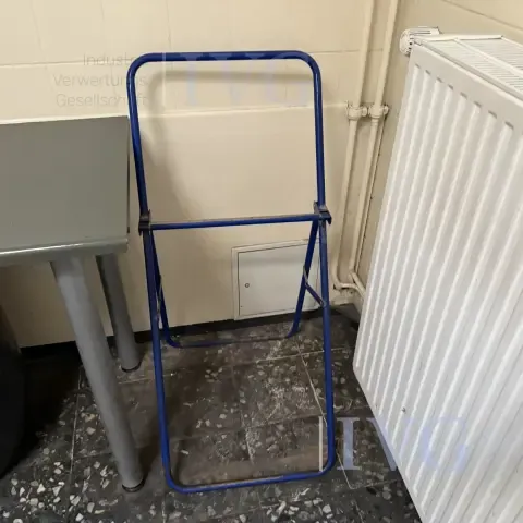 Afvalbakstandaard (blauw)