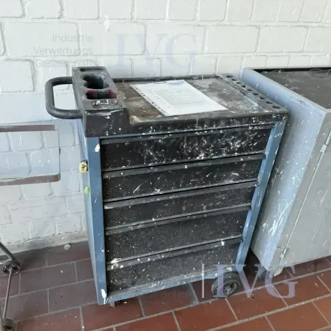 Chariot d'atelier (bleu)