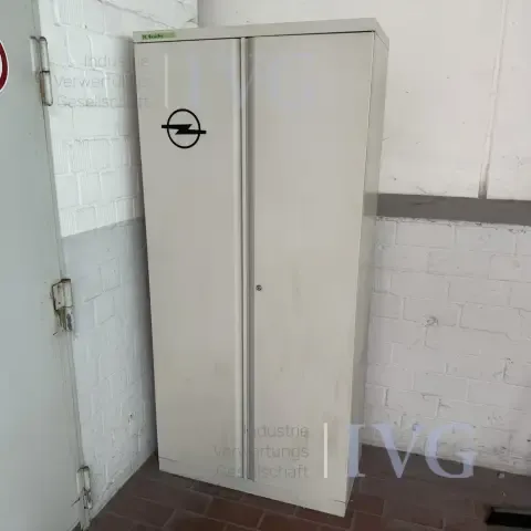 Stalen kast (grijs)