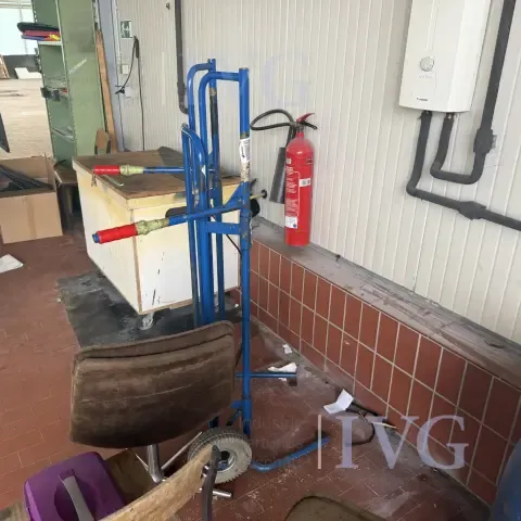 Tyre cart (blue)