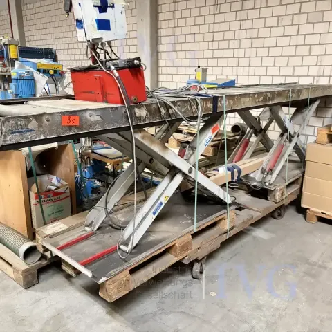 Scherenhubtisch mit Rollenbahn BÜTER HF03-10