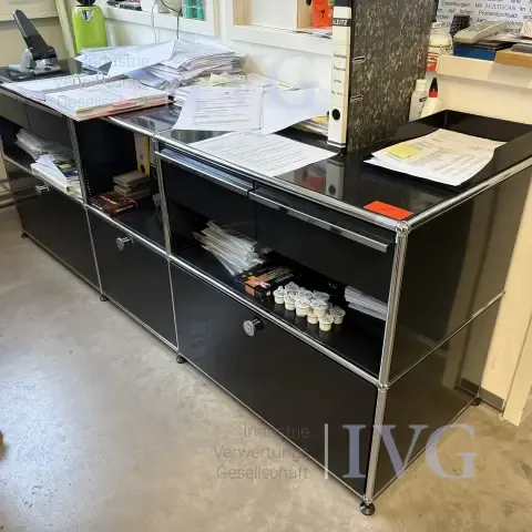 Комод (черный) USM HALLER