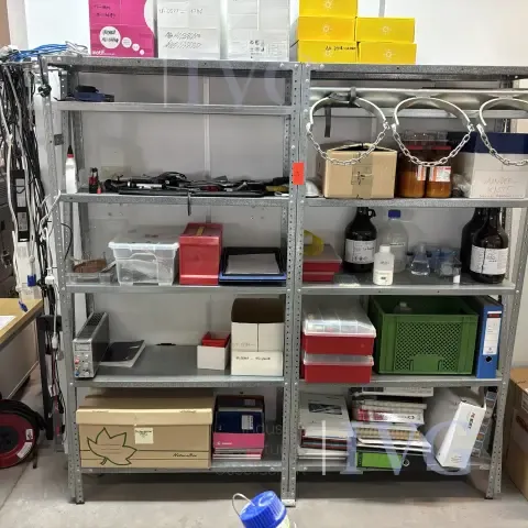 Steel boltless shelving (galvanised)