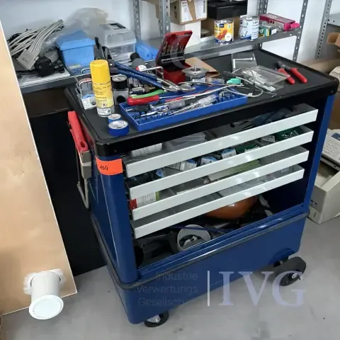 Workshop trolley (blue)