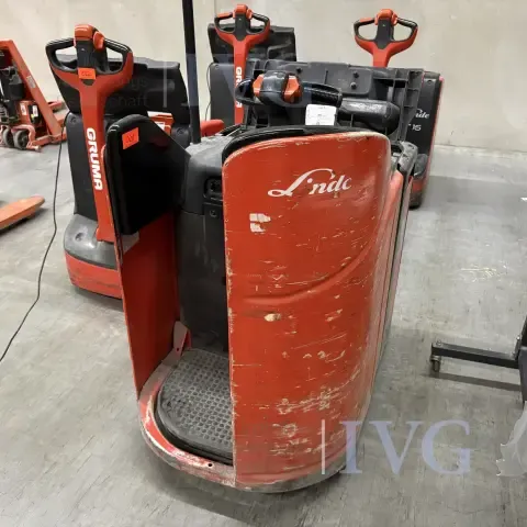 Elektrický paletový vozík s plošinou LINDE T20 SP