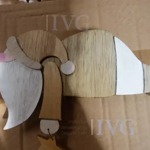 Pères Noël en bois