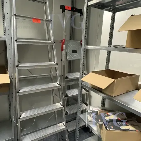 Aluminium step ladder HAILO