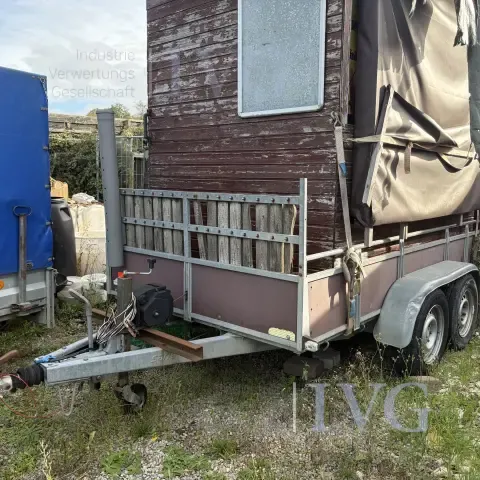 Open box trailer SARIS FM3027