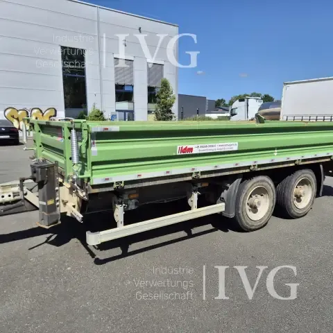 Anhänger IDM SONDERFAHRZEUG & ANLAGENBAU EGELN Tandem Kipper HK40/1900