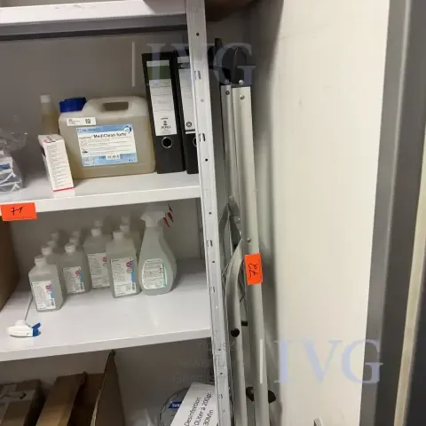 Folding step ladder