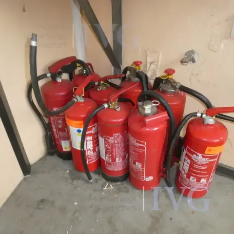 Bestand Handfeuerlöscher
