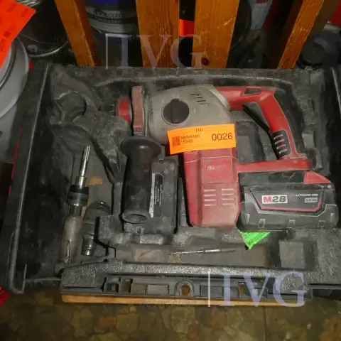 Akku-Bohrhammer MILWAUKEE HD 26 HX