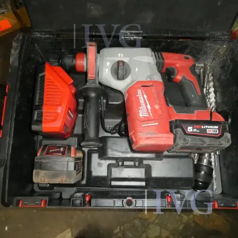 Cordless rotary hammer MILWAUKEE M18 BLHX