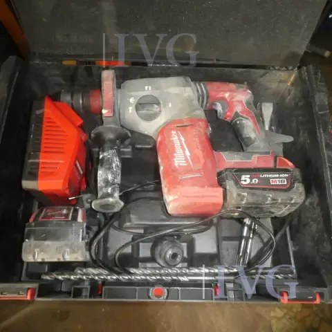 Cordless rotary hammer MILWAUKEE M18 BLHX