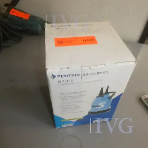 Submersible pump PENTAIR Simer 5