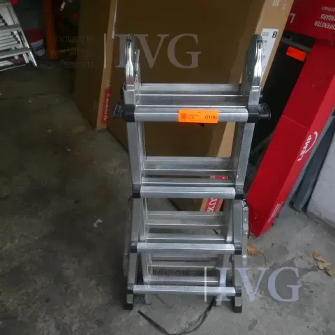 Aluminium multi-purpose ladder HYMER