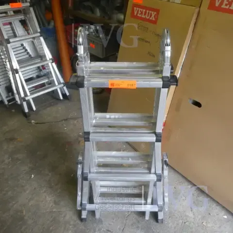 Aluminium multi-purpose ladder HYMER