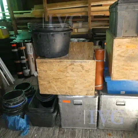 Stock of transport containers