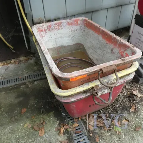 Bac à mortier