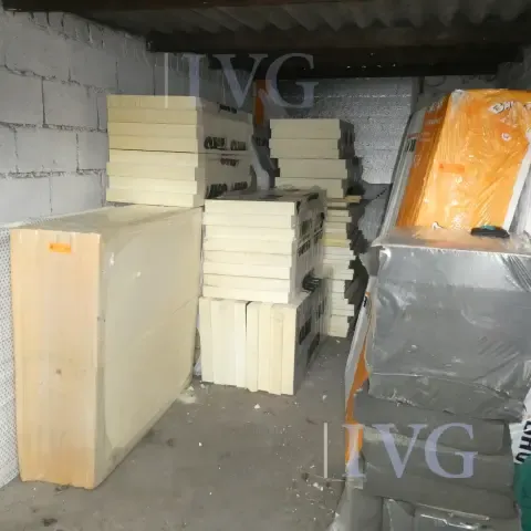Voorraad isolatiemateriaal