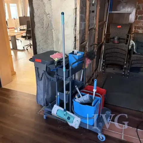 Cleaning trolley
